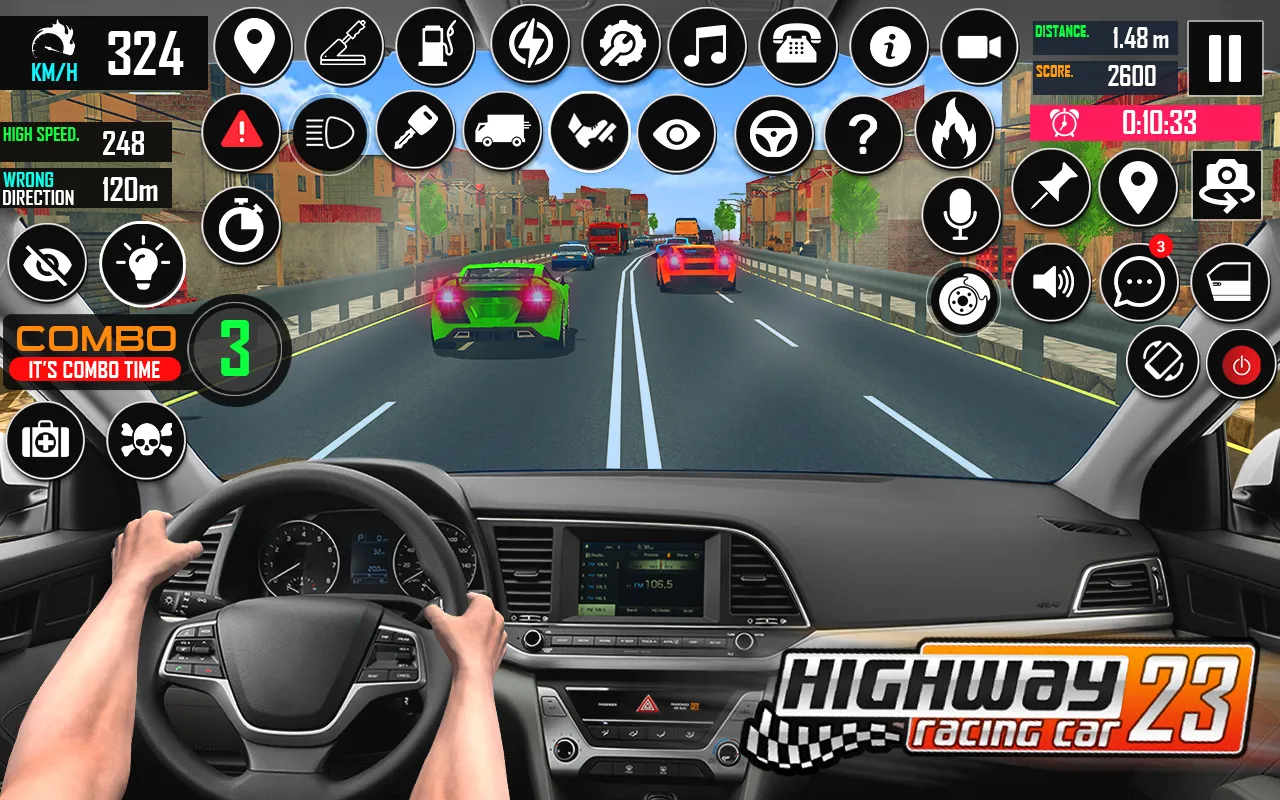 Highway Car Racing 3D Games | Indus Appstore | Screenshot