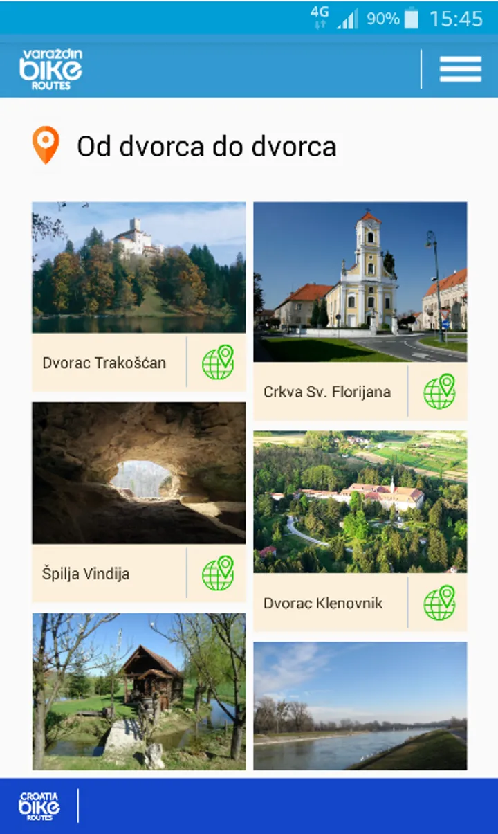 Varazdin Bike Routes | Indus Appstore | Screenshot