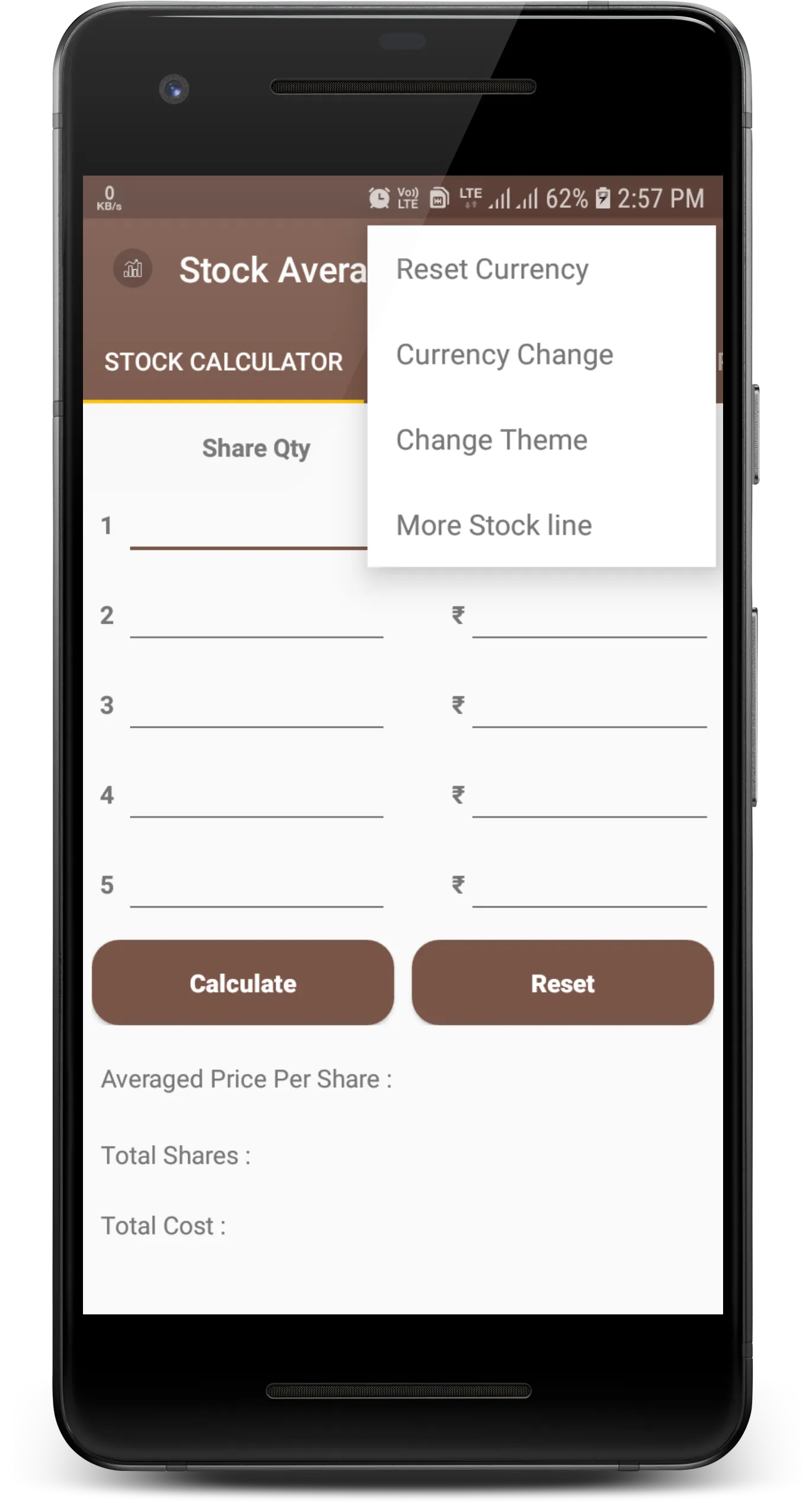 Stock Profit & Avg. Calculator | Indus Appstore | Screenshot