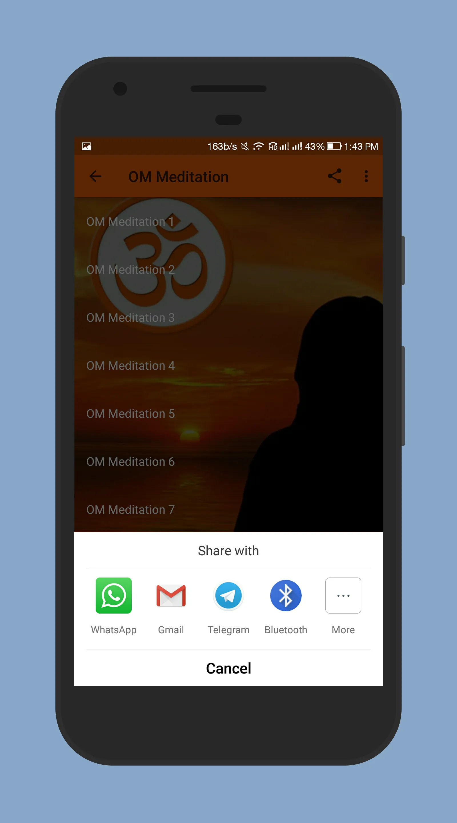 OM Meditation | Indus Appstore | Screenshot