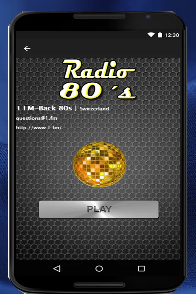 80s Music Radios Free. Eightie | Indus Appstore | Screenshot