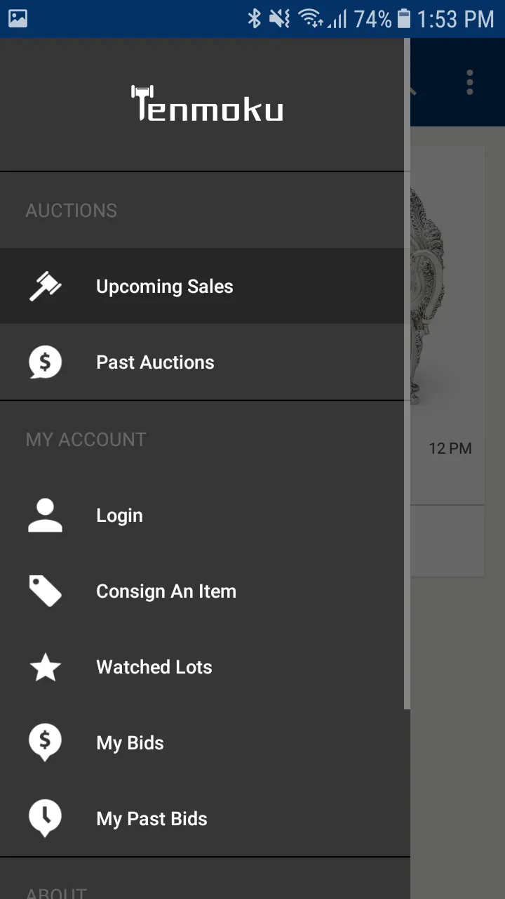 Tenmoku Auction | Indus Appstore | Screenshot