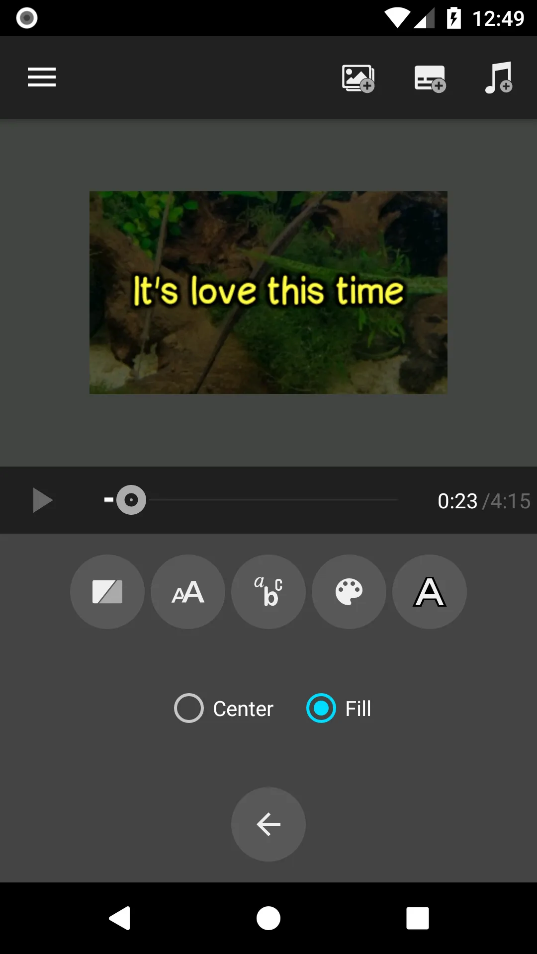 Video Lyrics | Indus Appstore | Screenshot