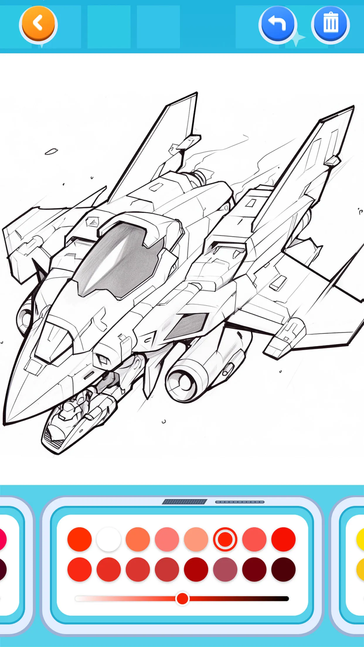 Mecha Color: Coloring Games | Indus Appstore | Screenshot