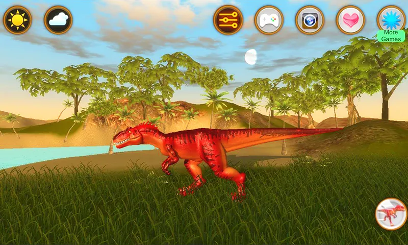 Talking Allosaurus | Indus Appstore | Screenshot