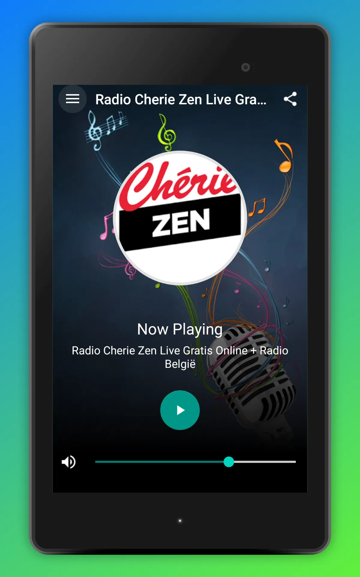 Cherie Zen Radio App Online | Indus Appstore | Screenshot