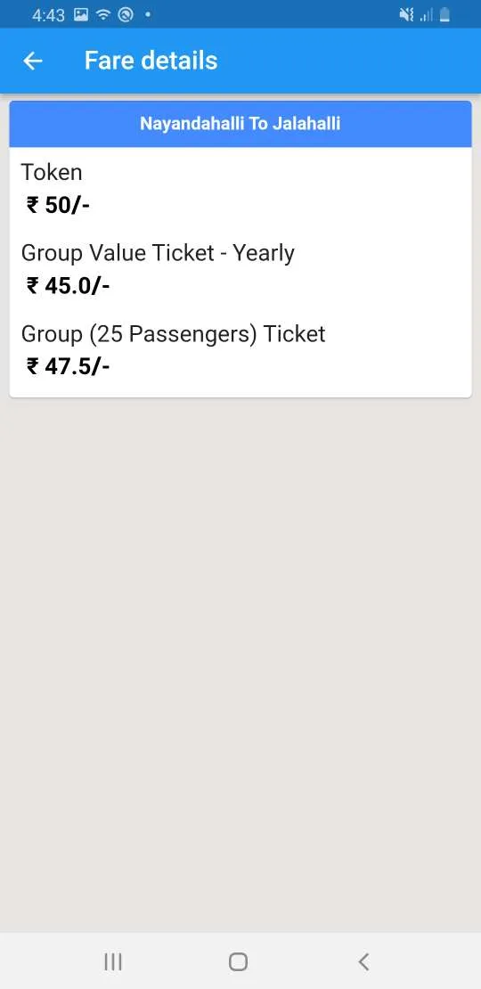 Bangalore Metro Route Map Fare | Indus Appstore | Screenshot