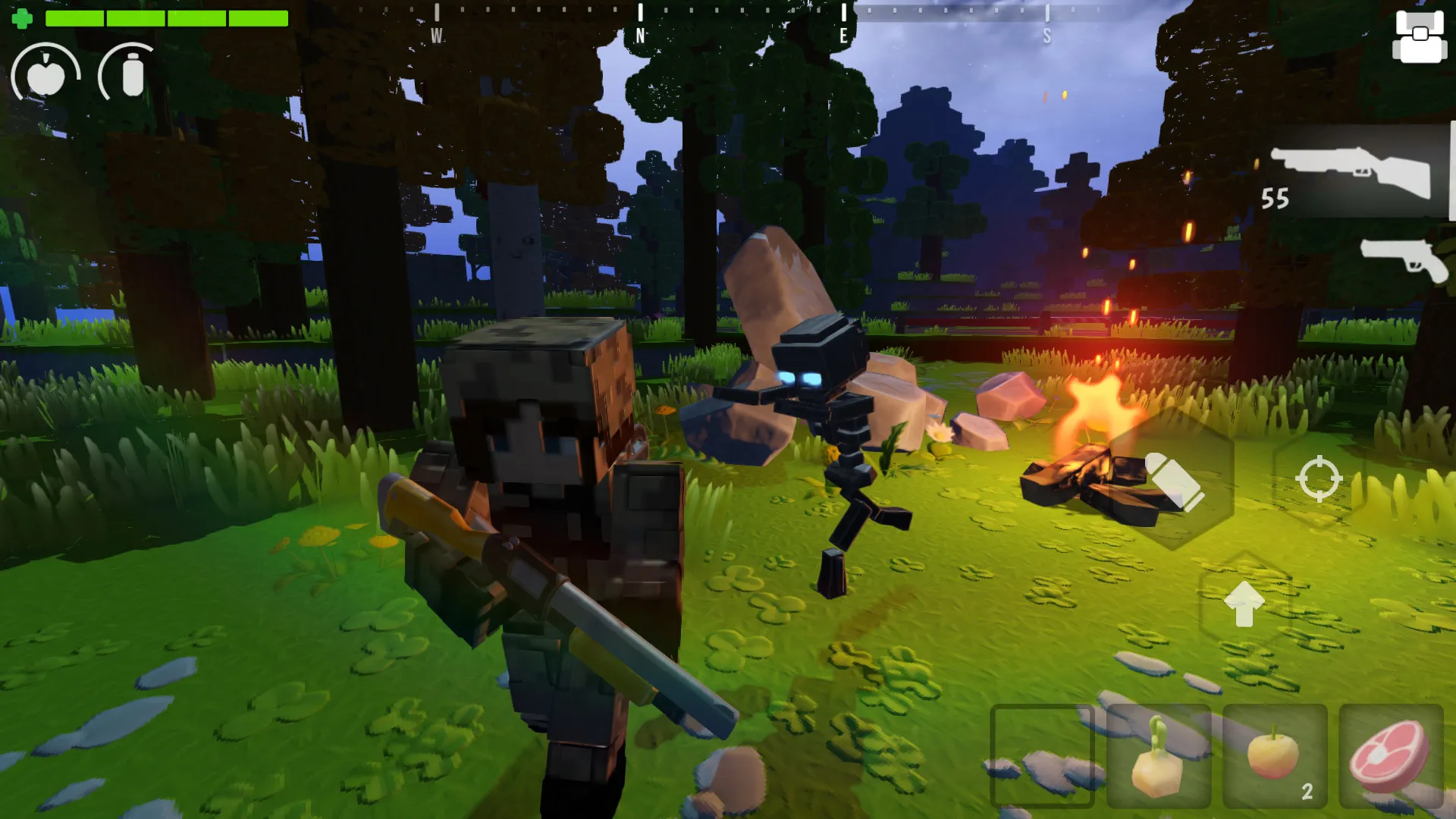 Huntercraft: Zombie Survival | Indus Appstore | Screenshot