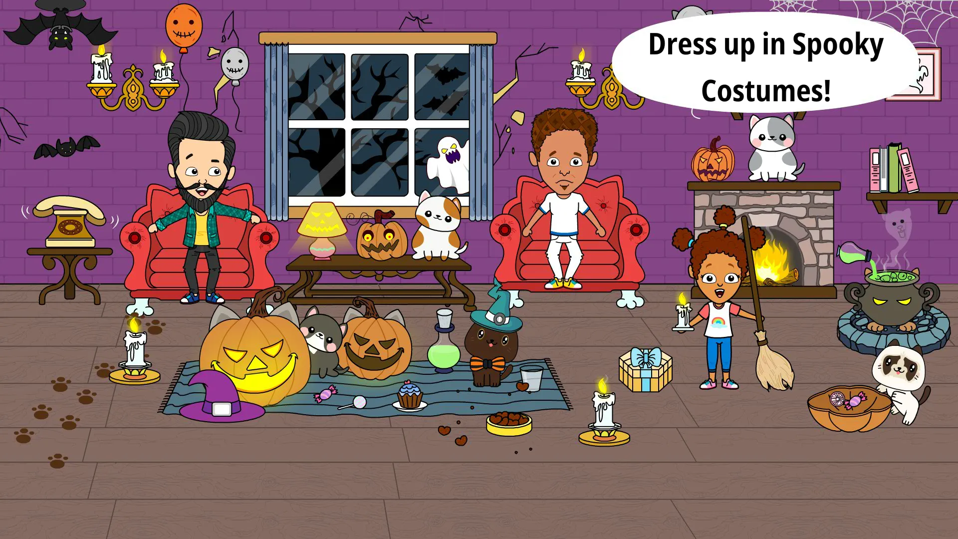 My Cat Town - Tizi Pet Games | Indus Appstore | Screenshot