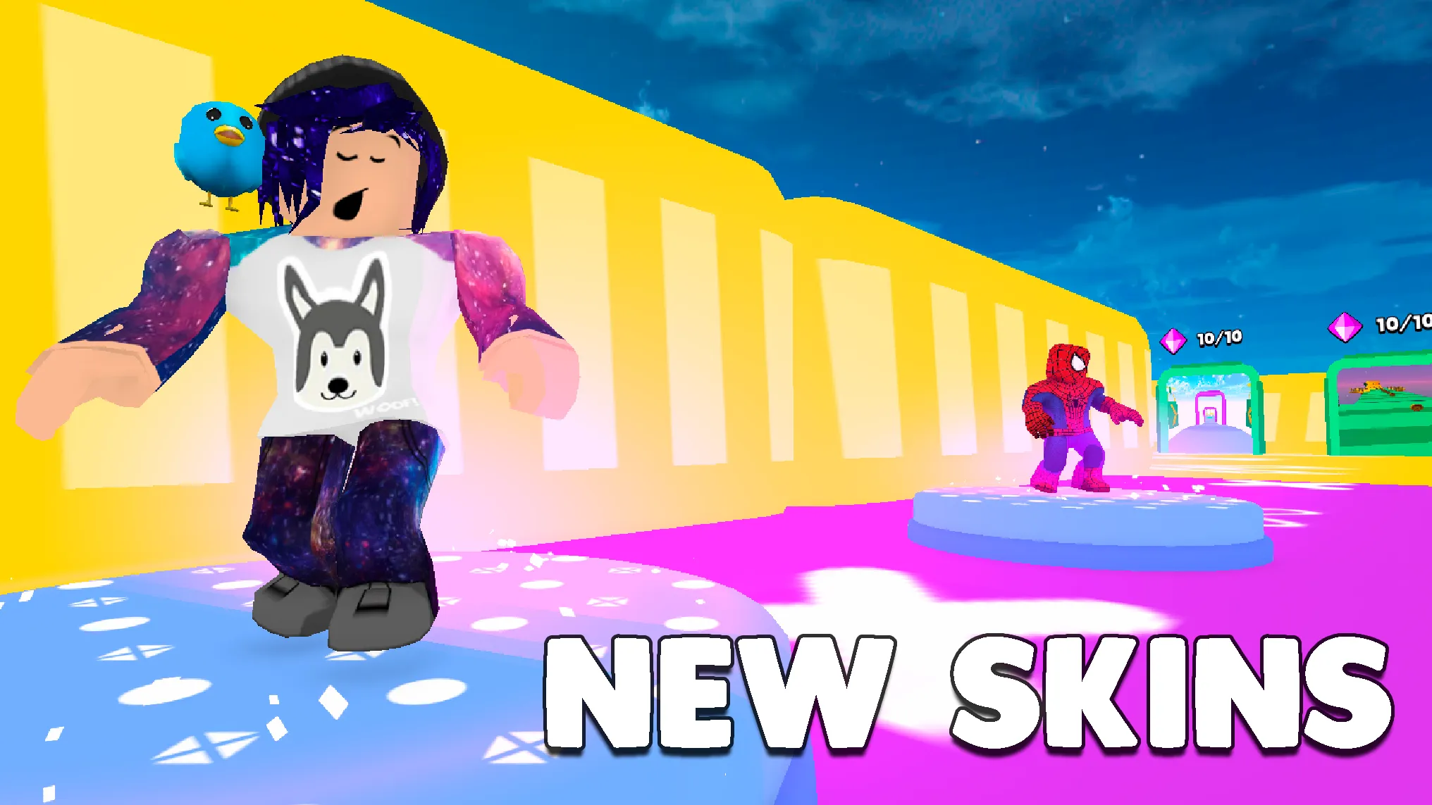 Obby Snowboard Parkour Racing | Indus Appstore | Screenshot