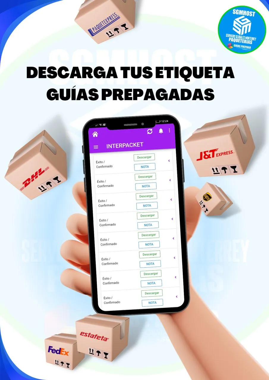 Guias Prepago Envío Paquetería | Indus Appstore | Screenshot