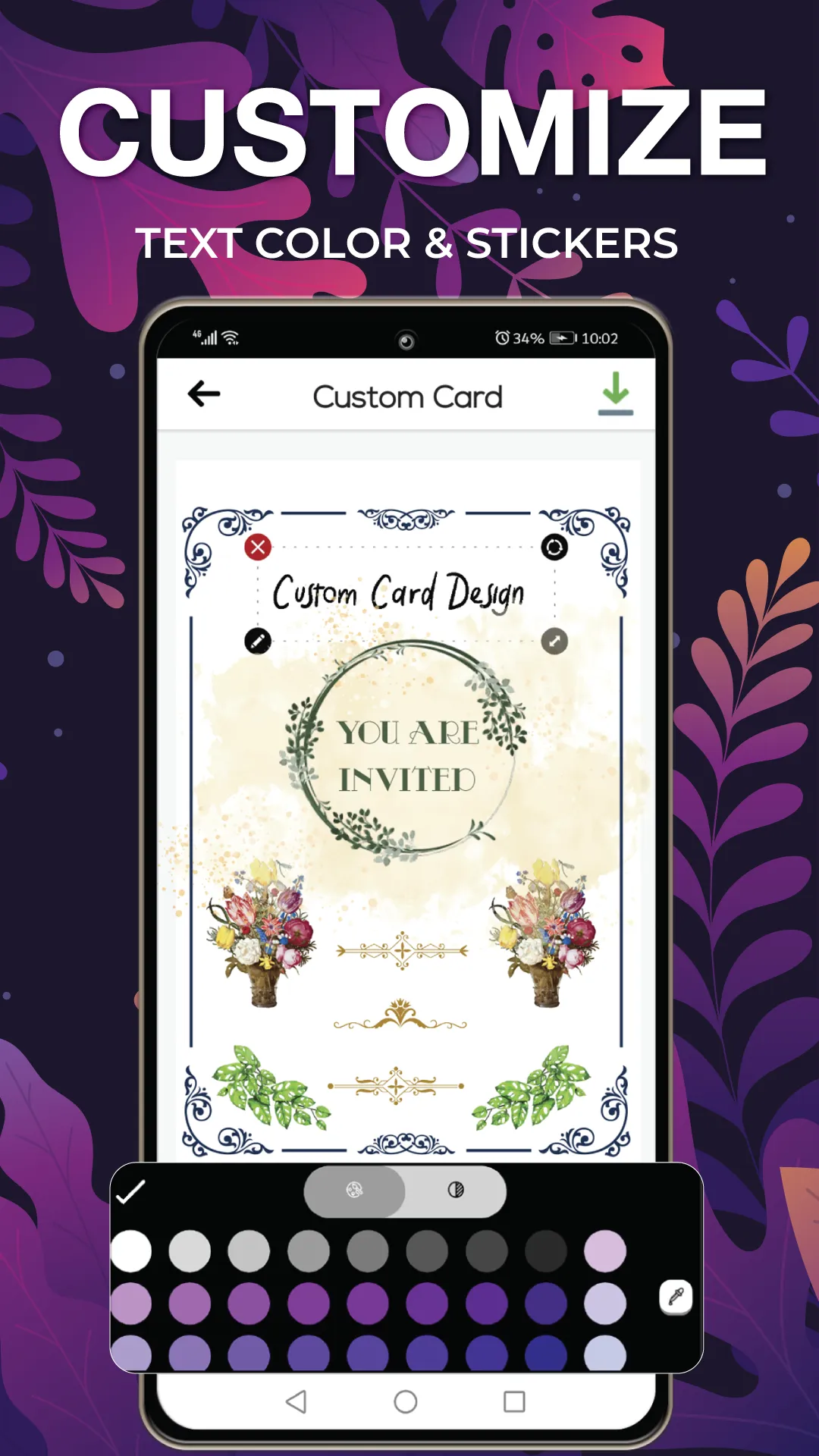 Wedding Invitation Card Maker | Indus Appstore | Screenshot