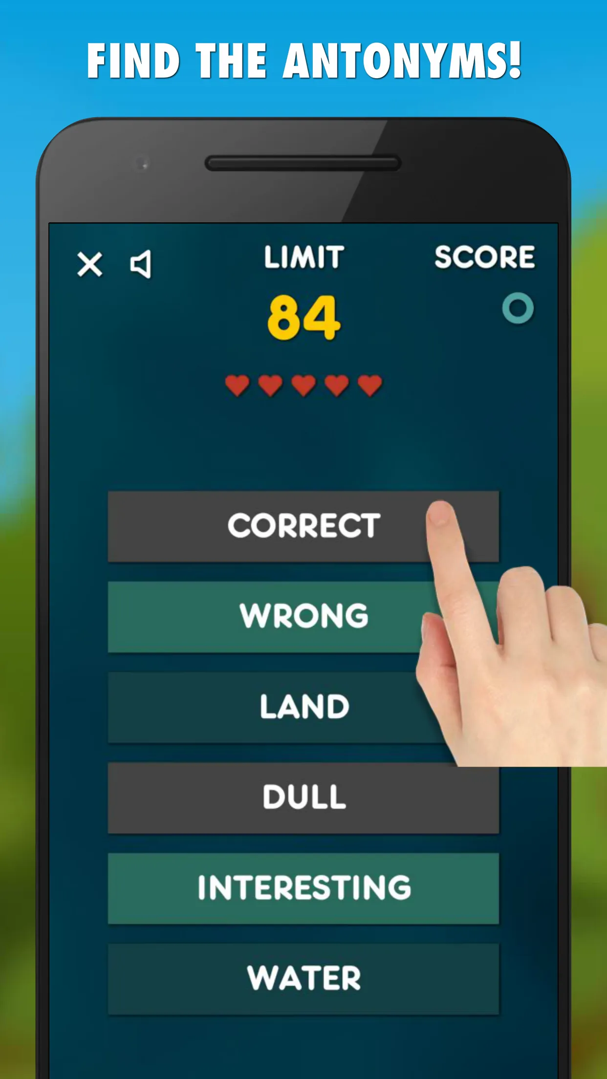 Antonyms Game | Indus Appstore | Screenshot