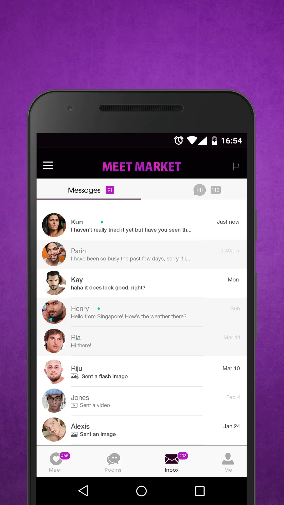 Meet Market: Gay Chat & Dates | Indus Appstore | Screenshot