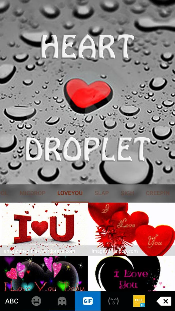 HeartDroplet Theme | Indus Appstore | Screenshot