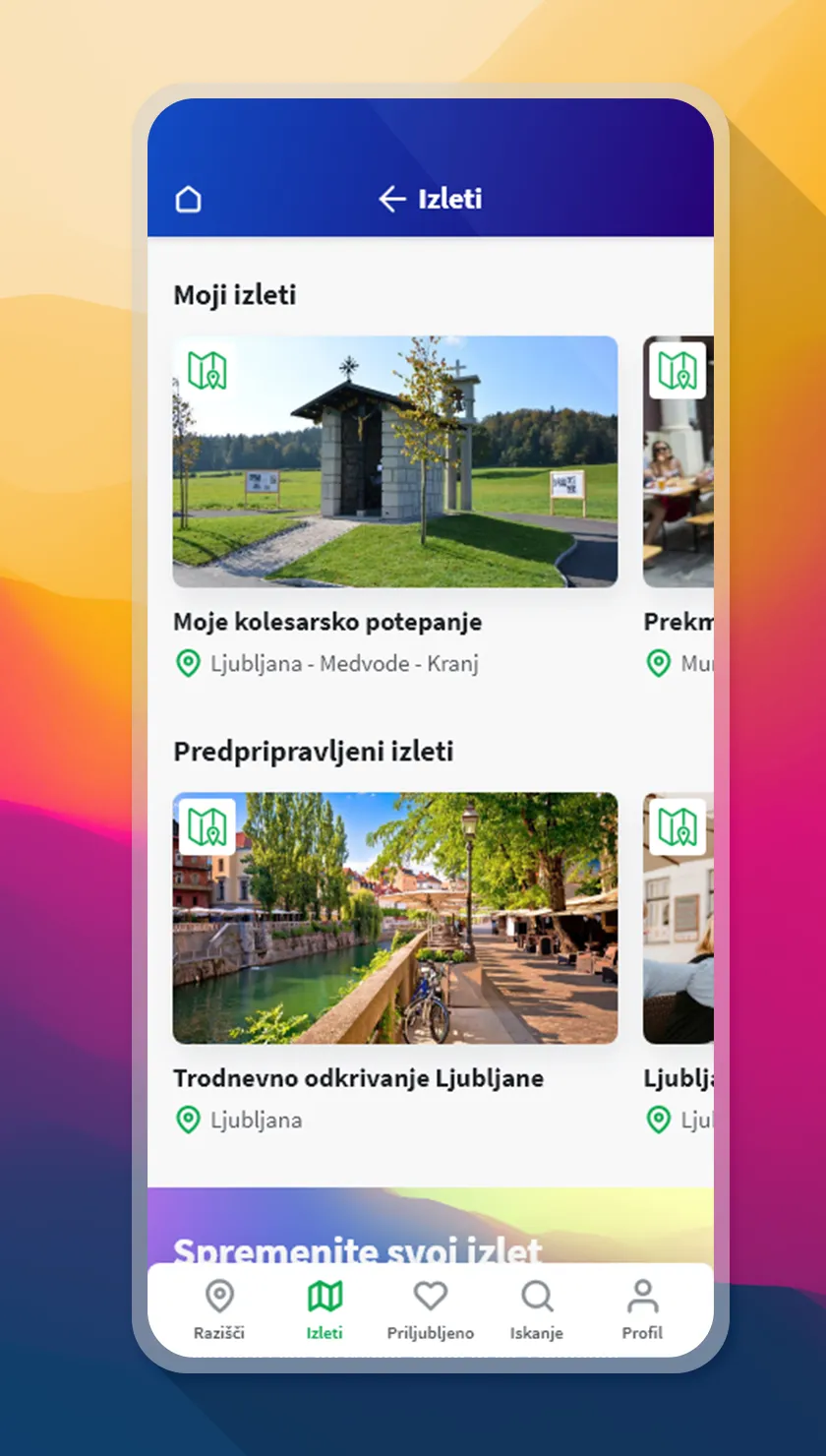 Moj izlet | Indus Appstore | Screenshot