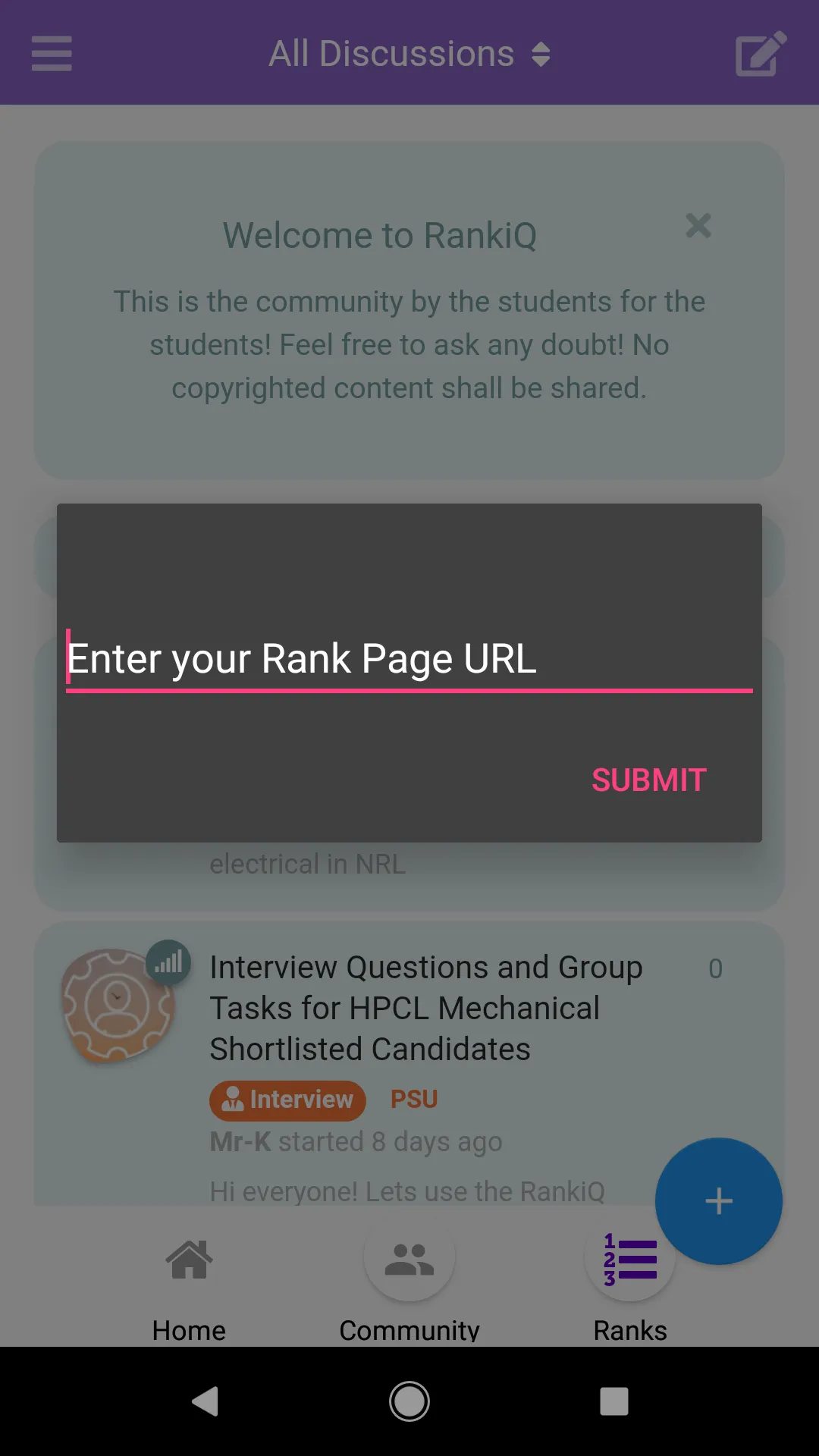 RankiQ Predictor | Indus Appstore | Screenshot