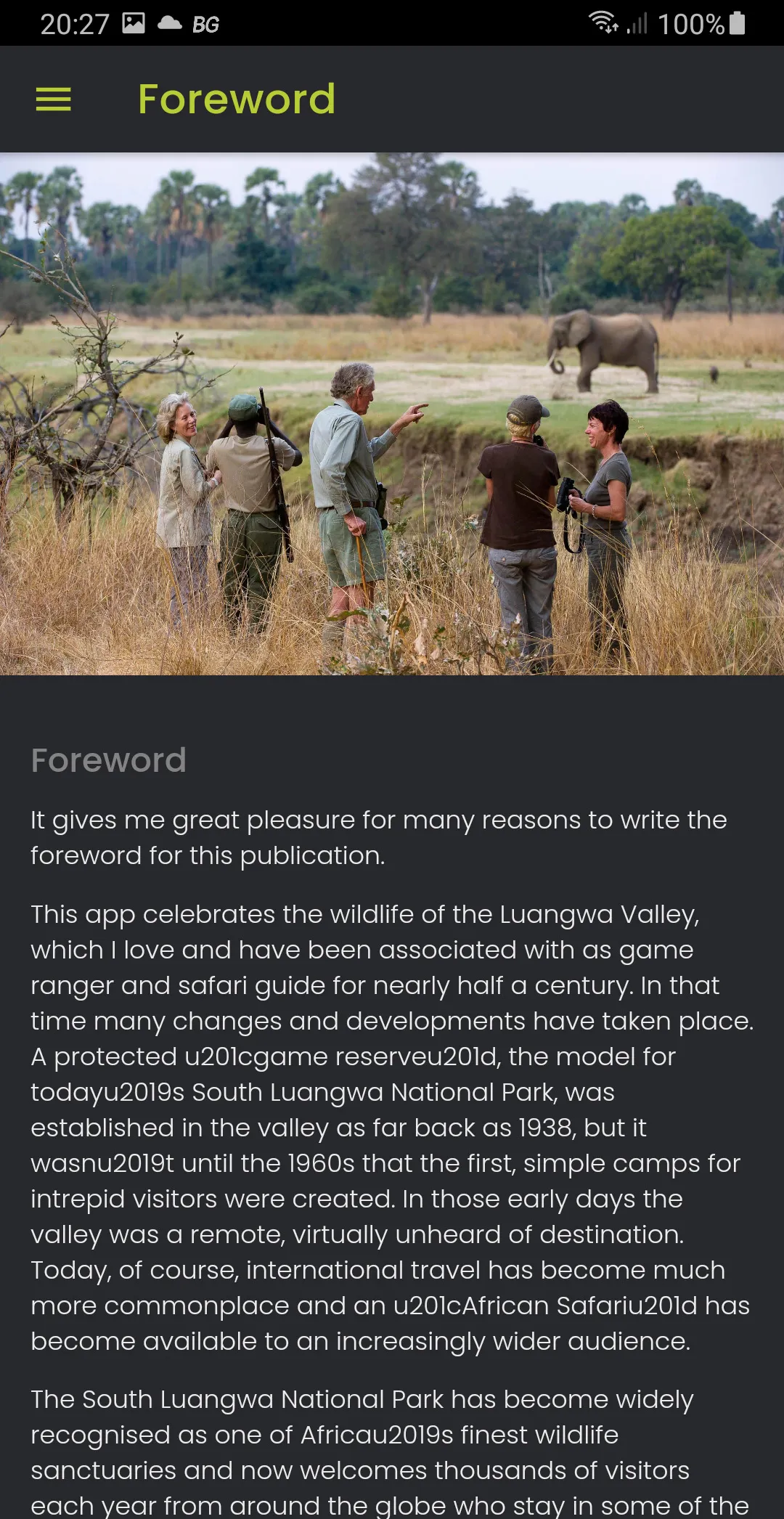 Did you know: African Wildlife | Indus Appstore | Screenshot