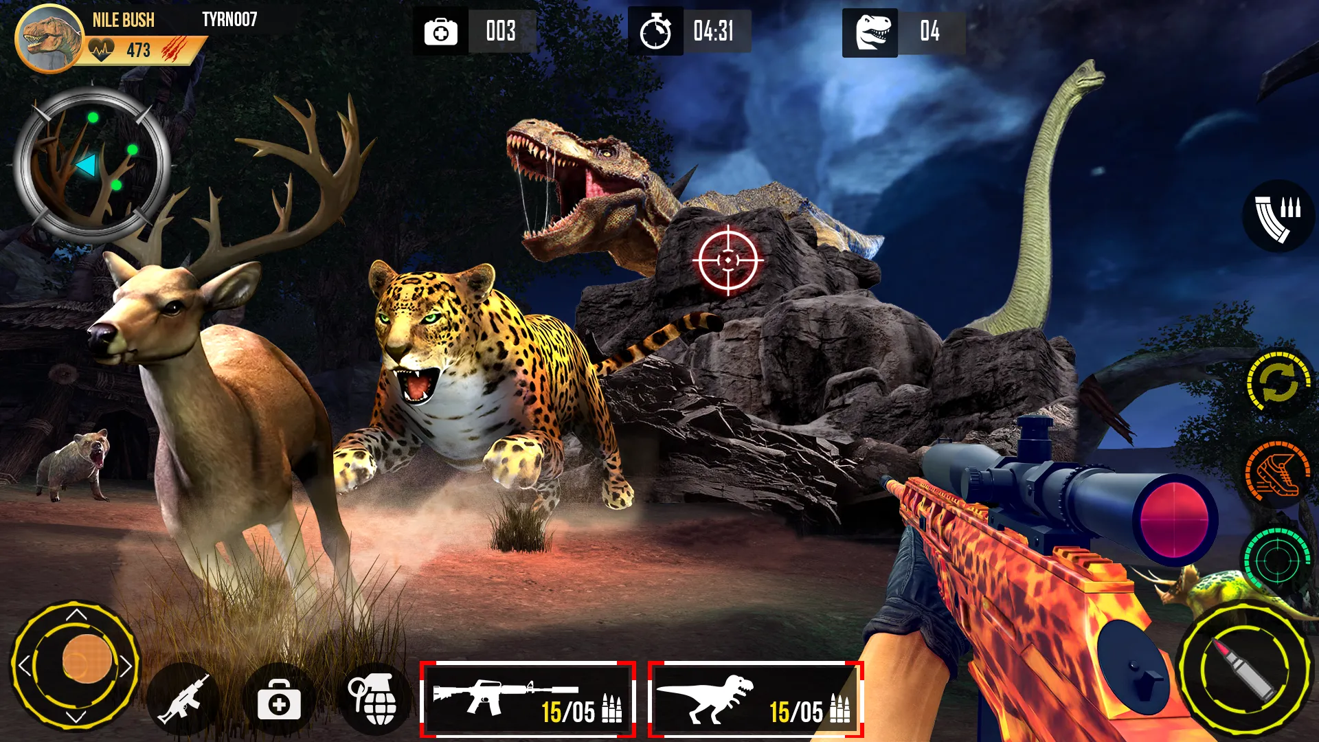 Real Dino Hunting Gun Games | Indus Appstore | Screenshot