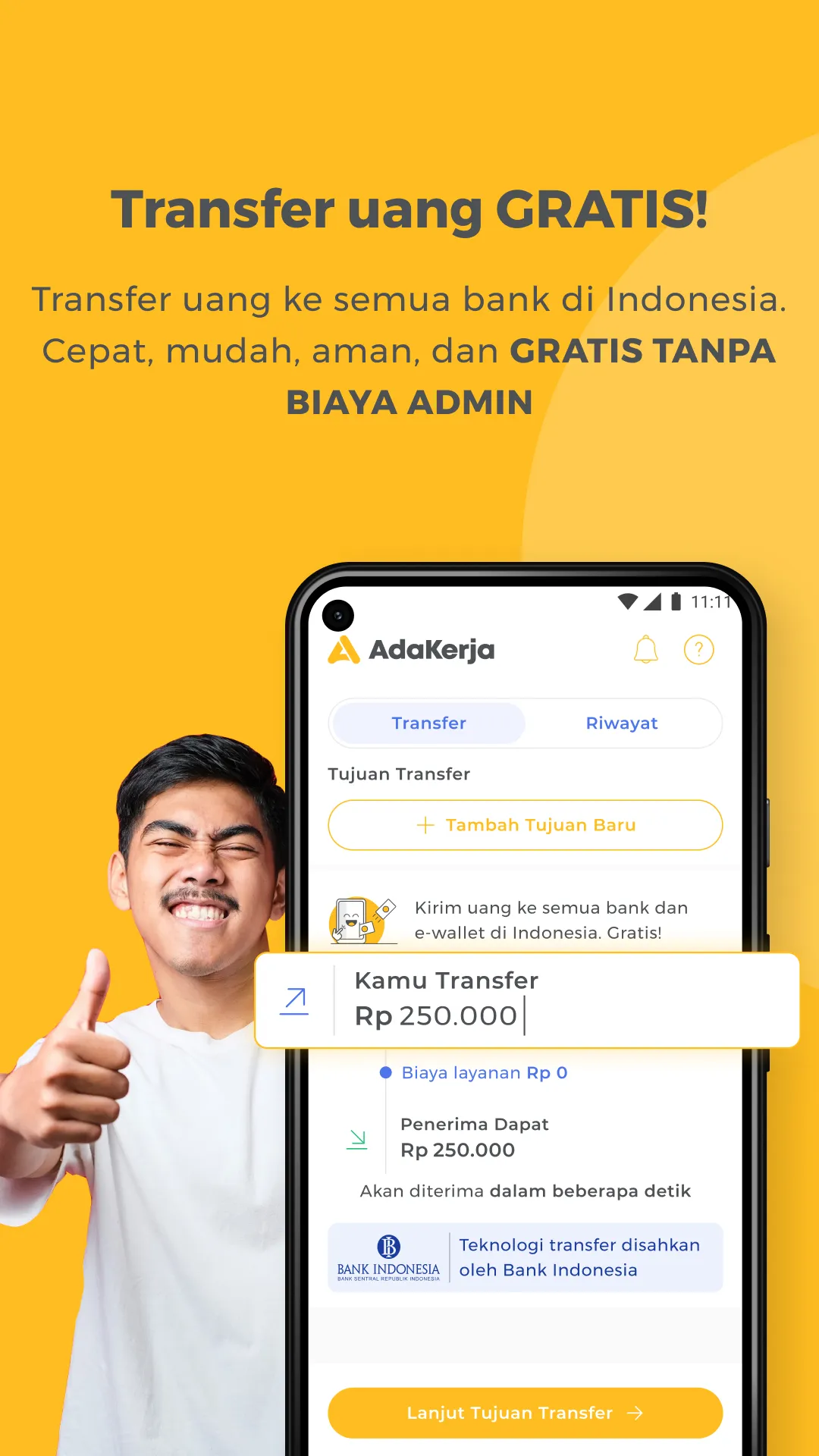 AdaKerja: Loker-Gaji-Transfer | Indus Appstore | Screenshot