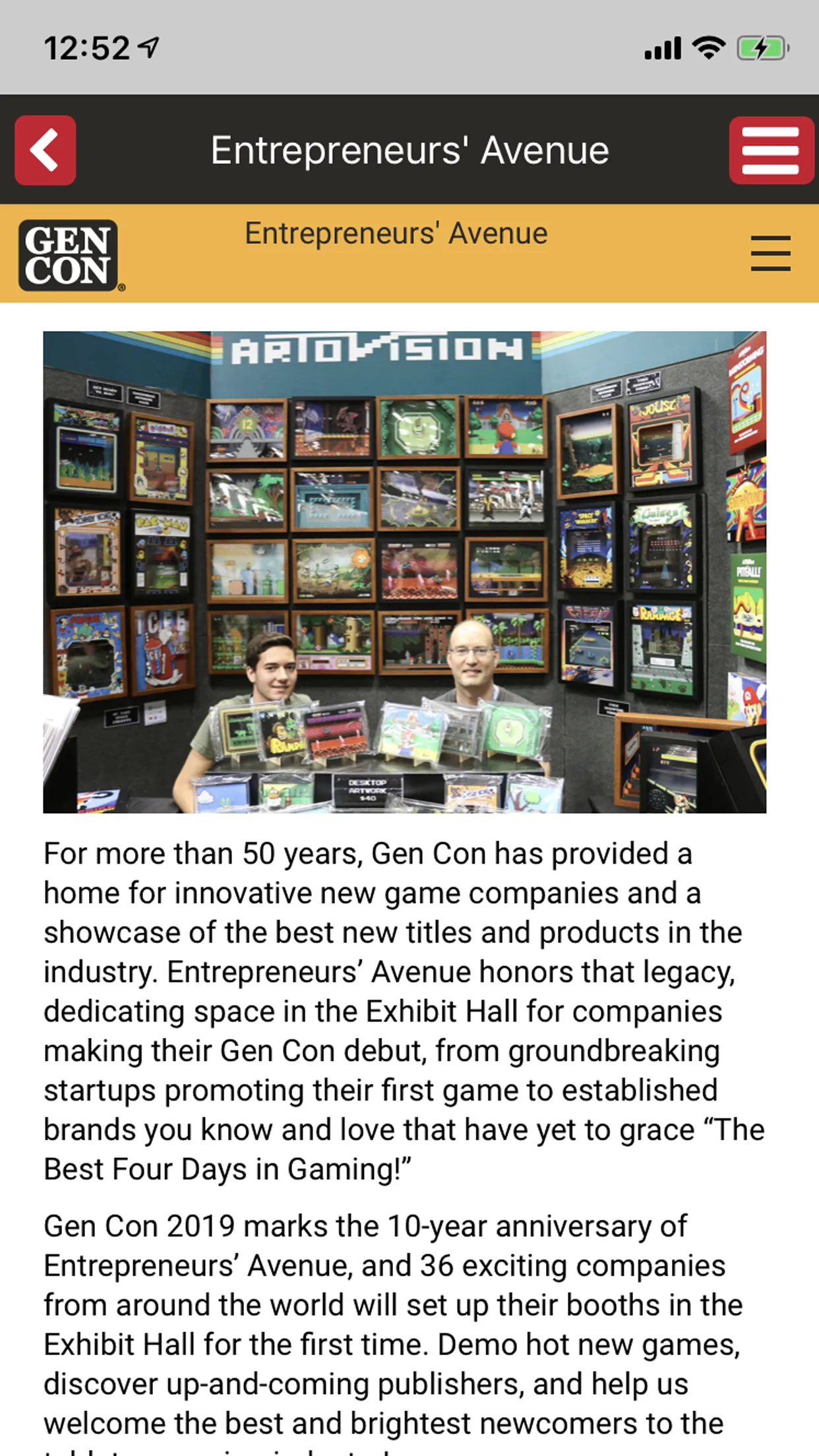 Gen Con | Indus Appstore | Screenshot