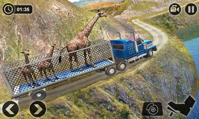 Offroad Wild Animal Truck Driv | Indus Appstore | Screenshot