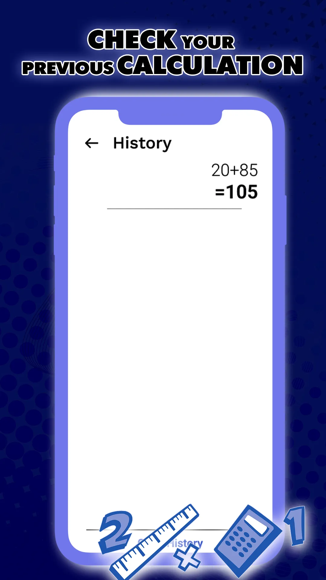 Voice Calculator Plus History | Indus Appstore | Screenshot