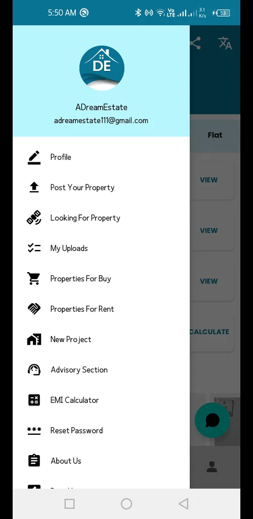 ADream Estate App | Indus Appstore | Screenshot