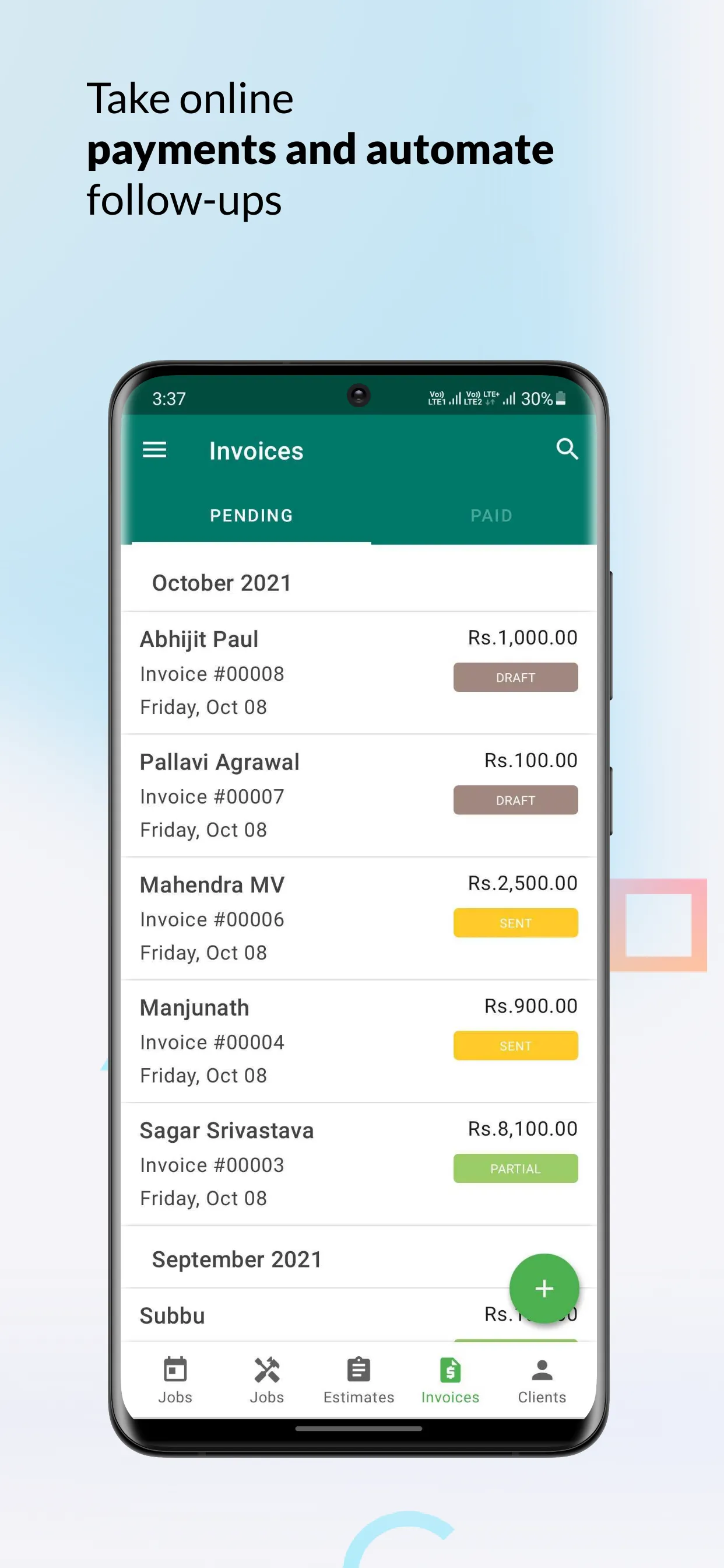 Workbell - Field Job Scheduler | Indus Appstore | Screenshot