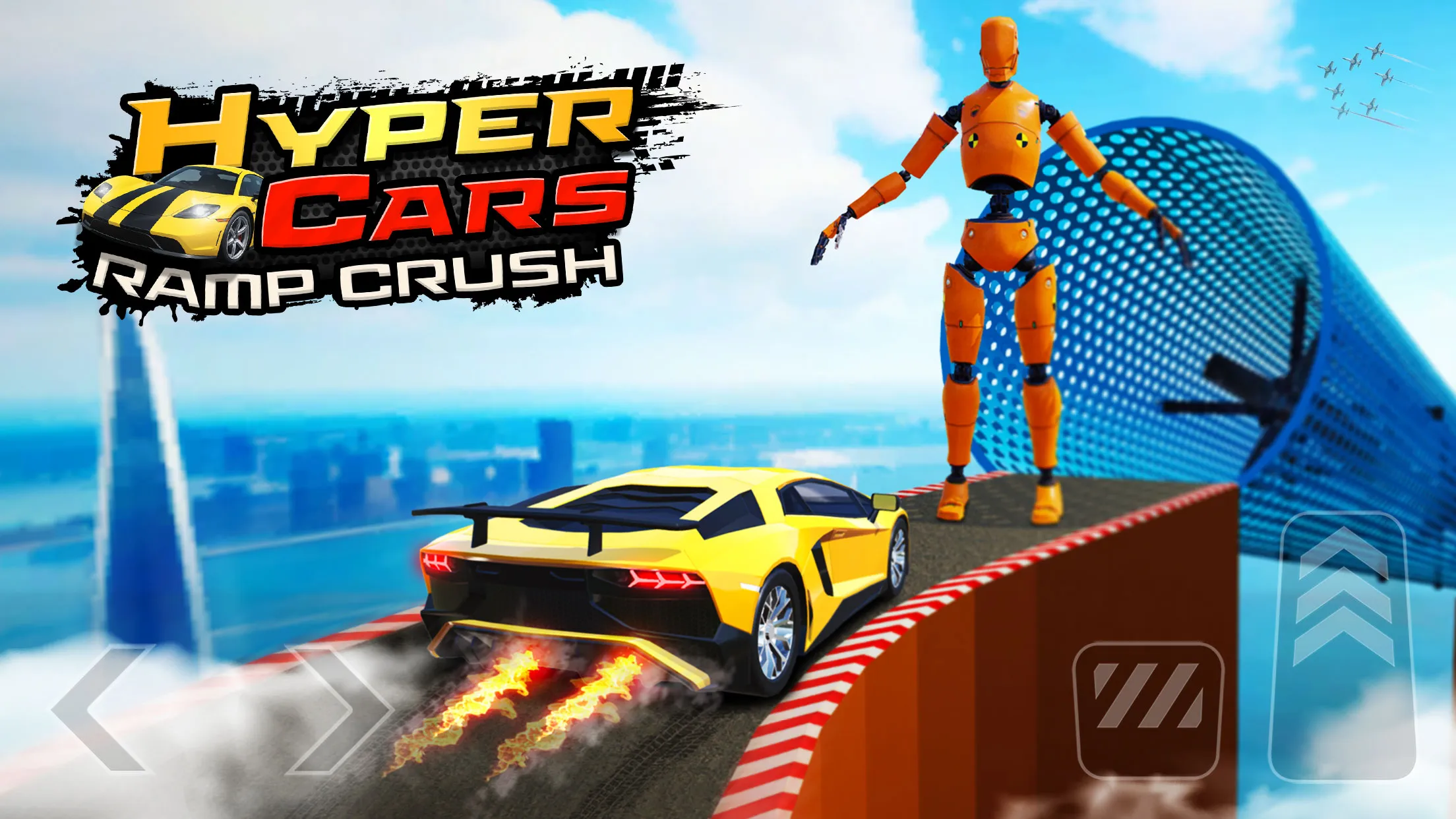 Hyper Cars Ramp Crash | Indus Appstore | Screenshot