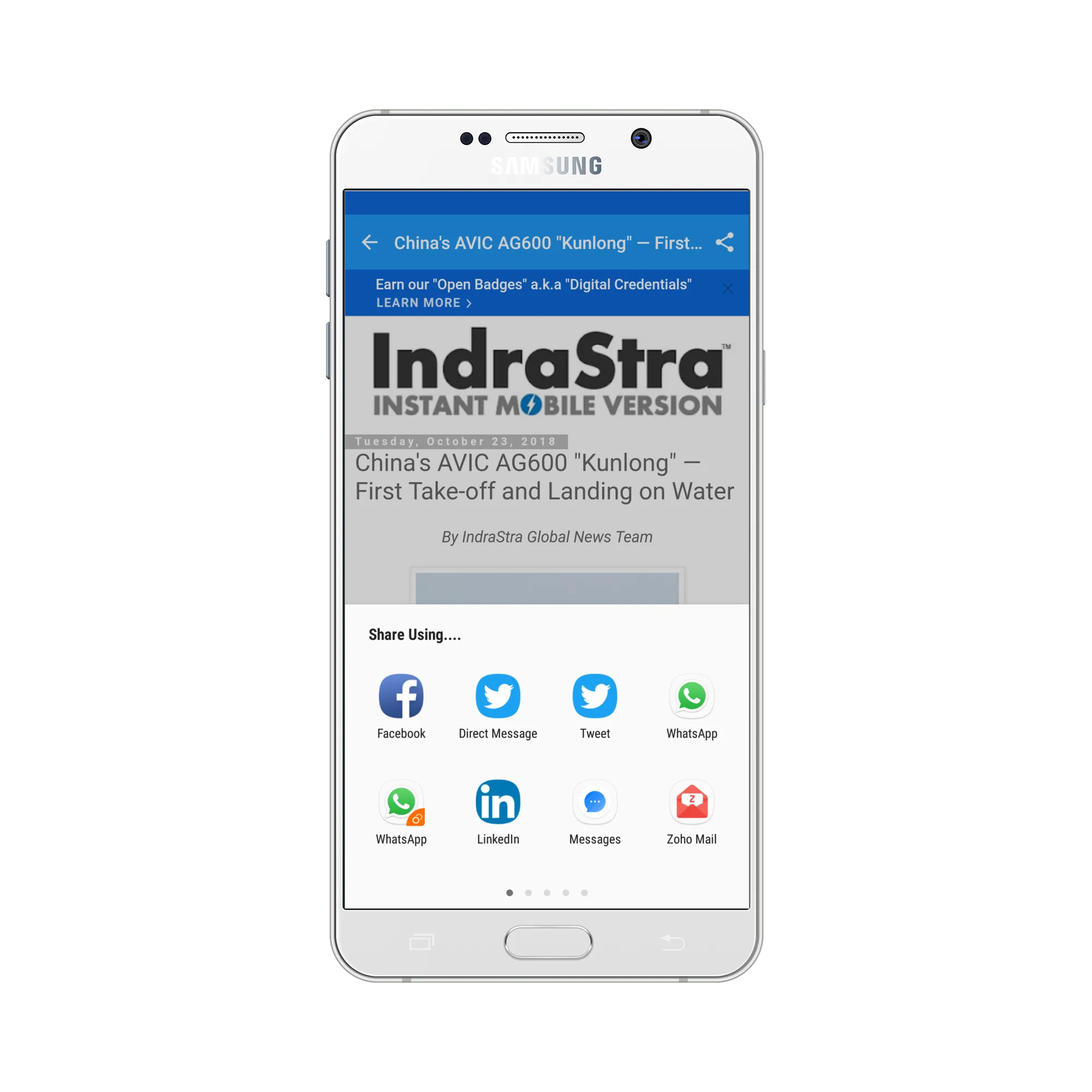 IndraStra Global | Indus Appstore | Screenshot