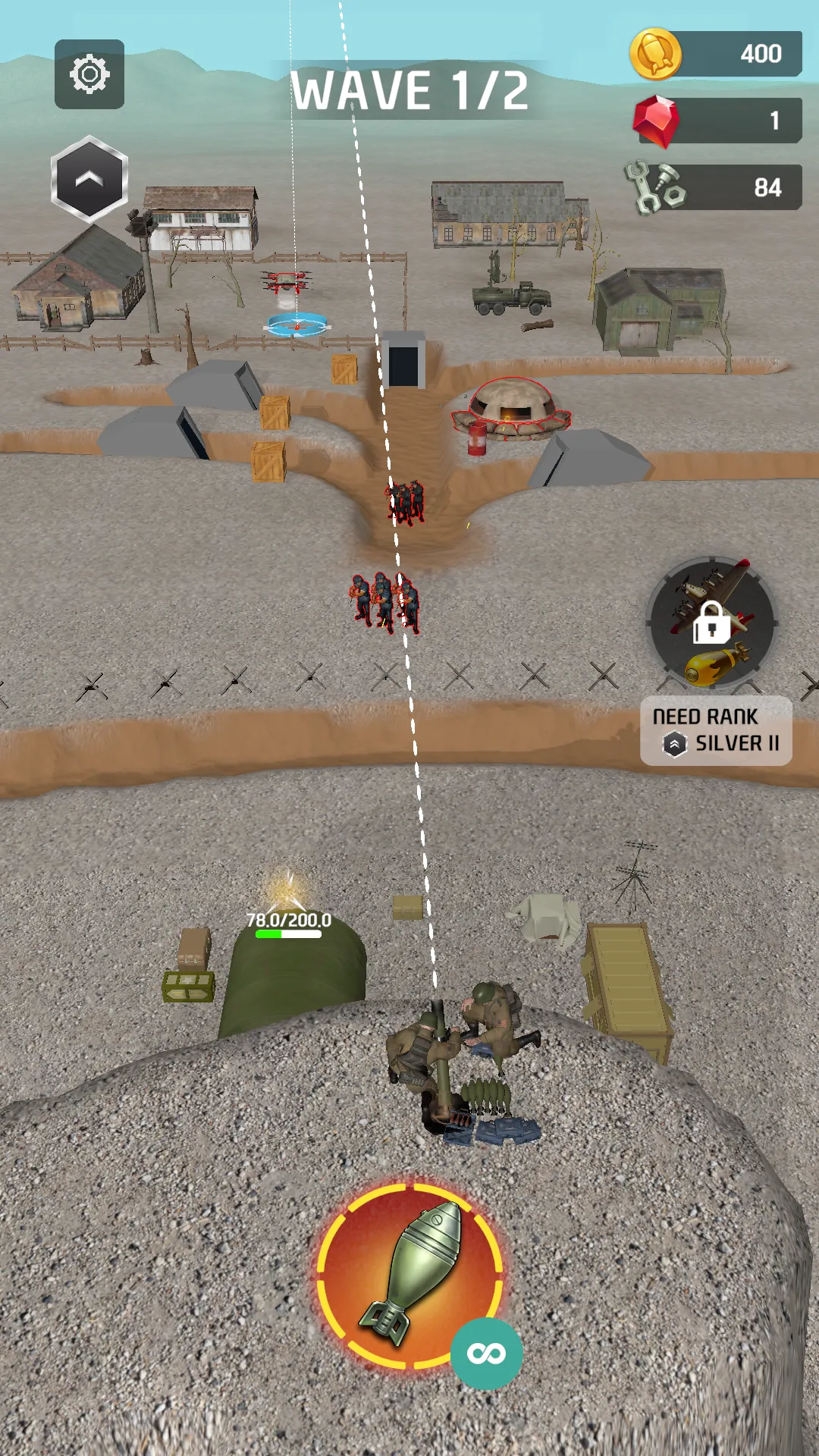 Mortar Squad - Artillery Game | Indus Appstore | Screenshot