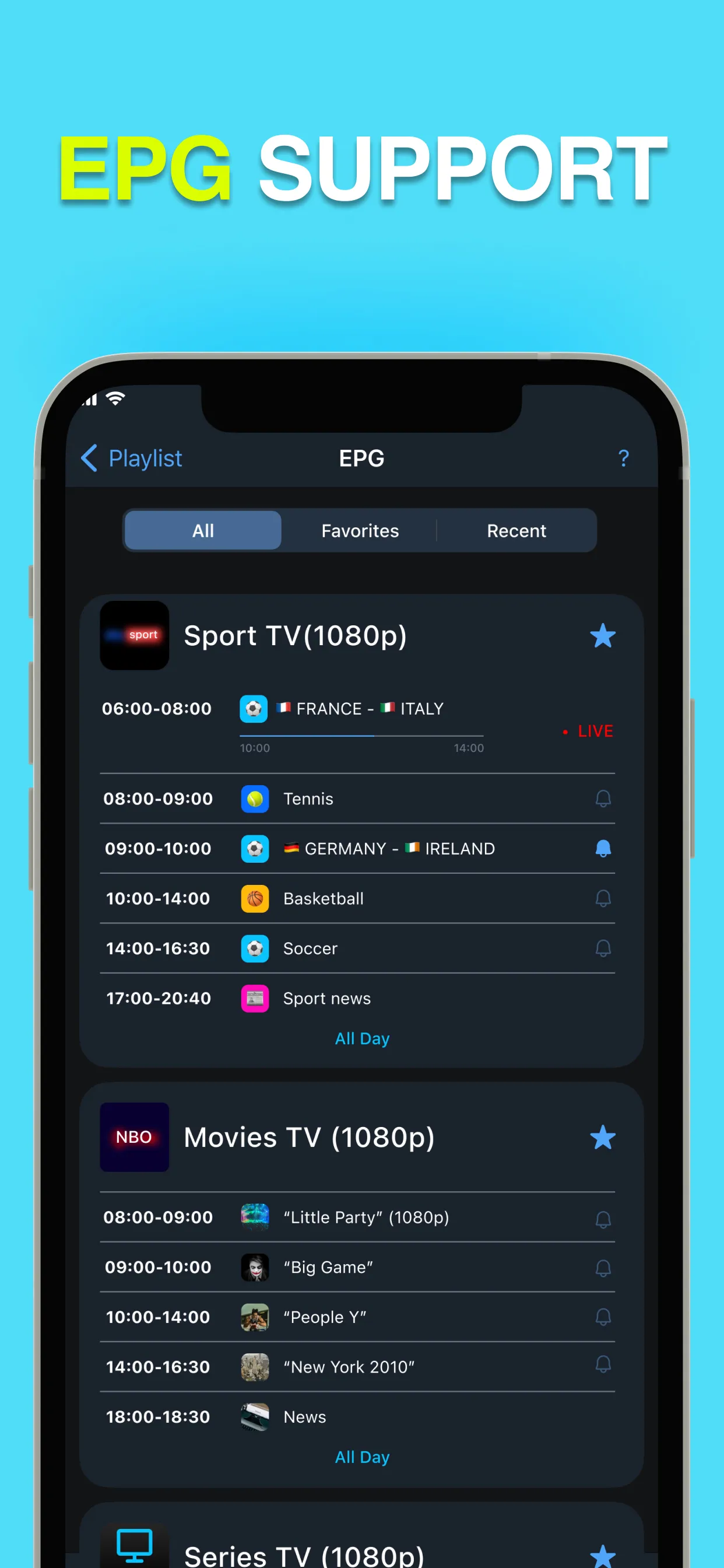 IPTV Stream Player: Live M3U | Indus Appstore | Screenshot