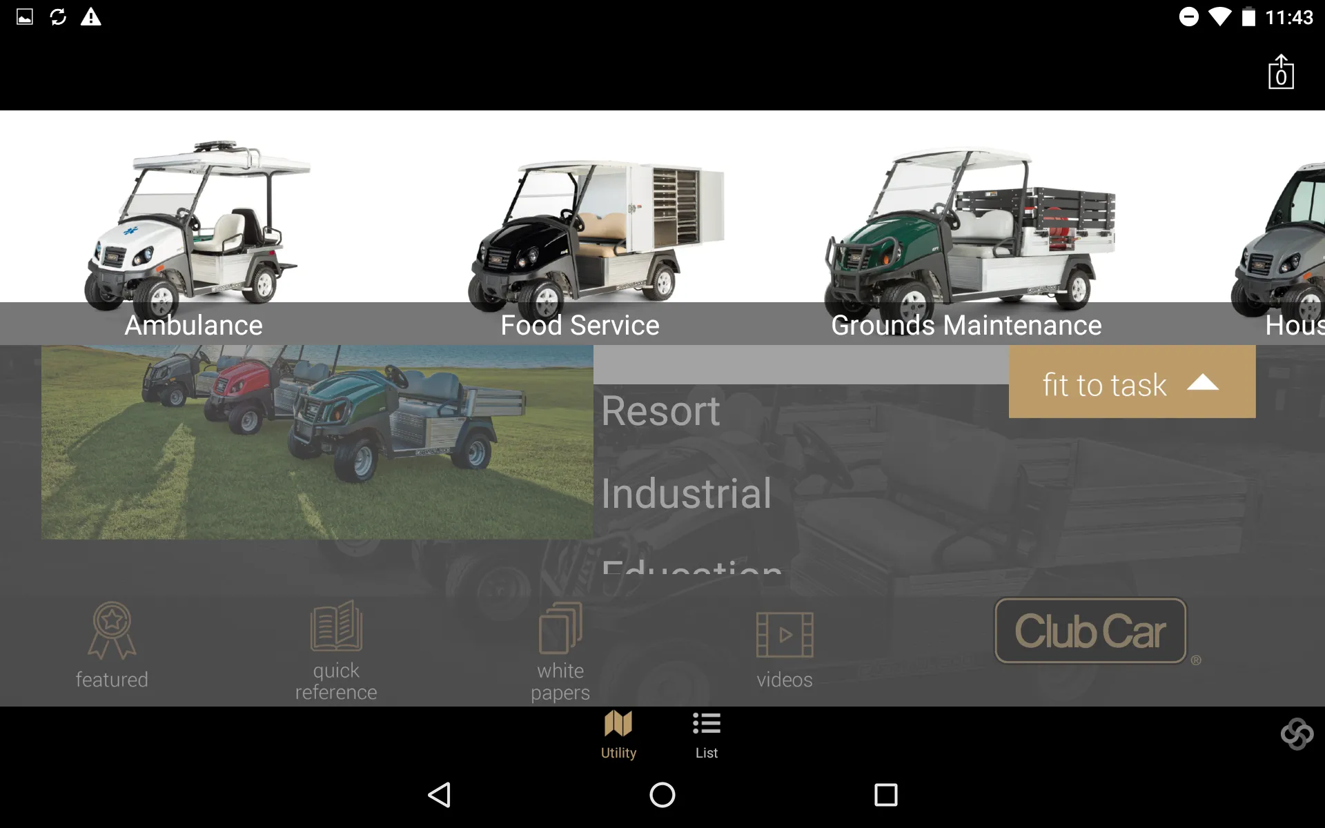 Club Car Sales App | Indus Appstore | Screenshot