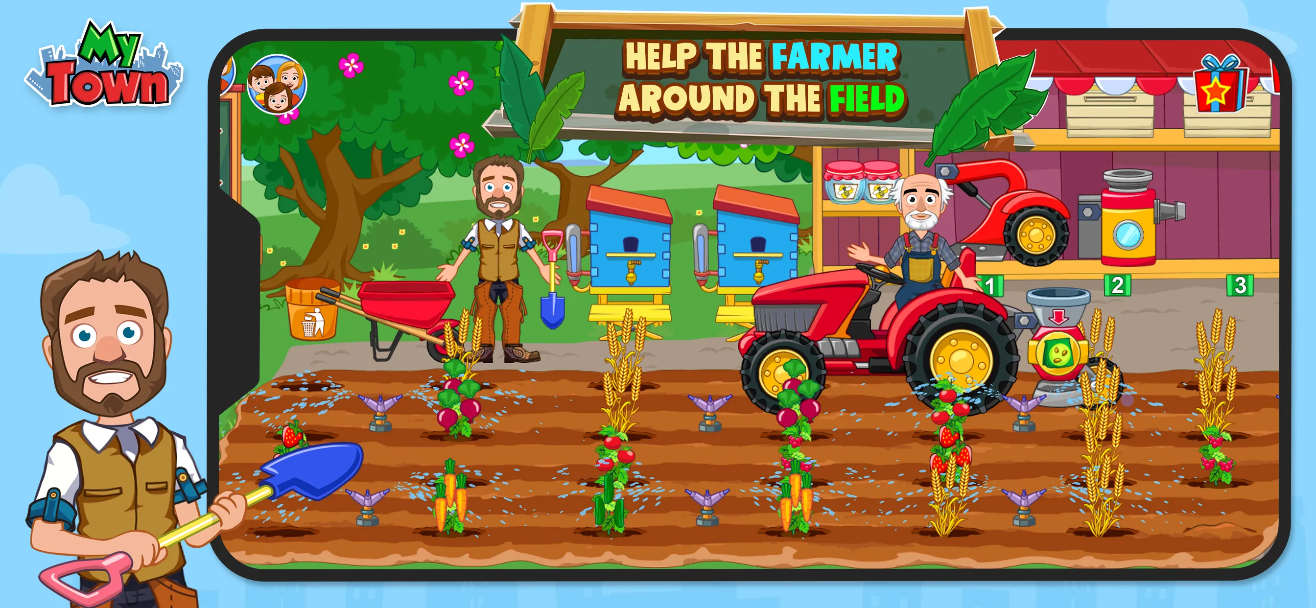 My Town Farm Animal game | Indus Appstore | Screenshot