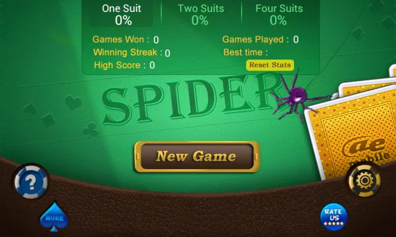 AE Spider Solitaire | Indus Appstore | Screenshot