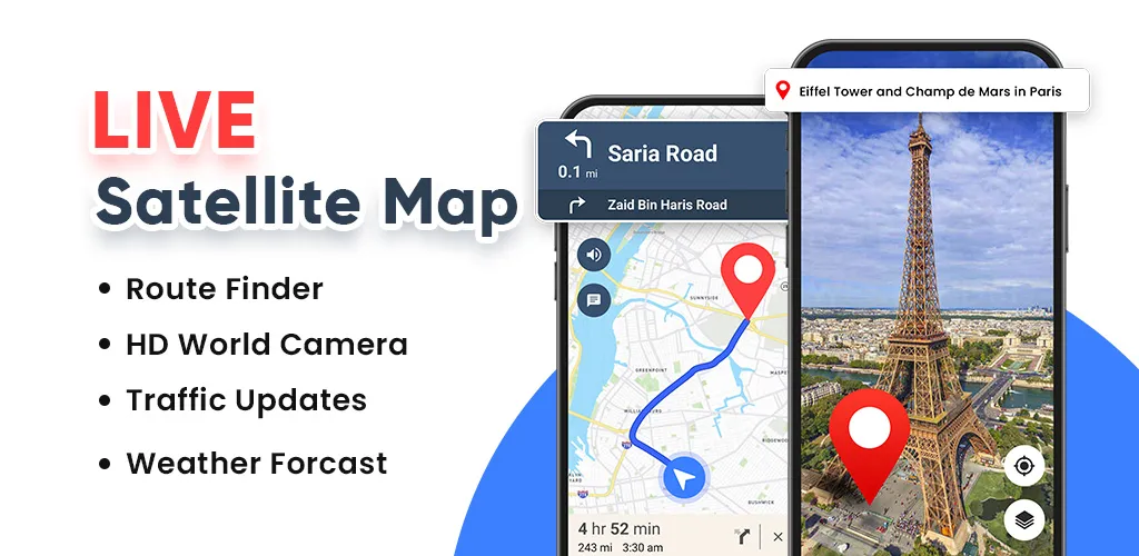 Live Earth Map - GPS Satellite | Indus Appstore | Screenshot