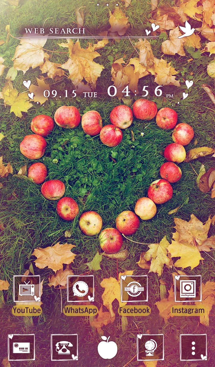 Apple Heart Theme | Indus Appstore | Screenshot