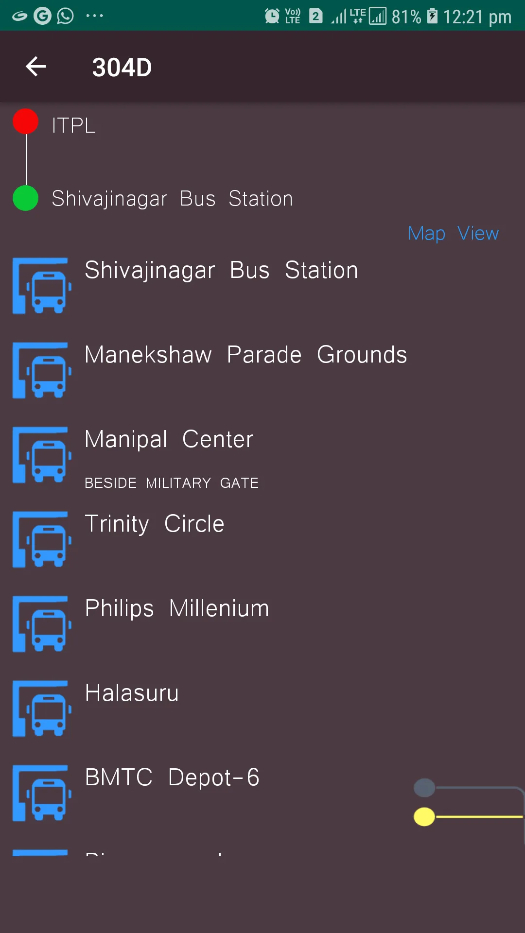 Bangalore City  Bus | Indus Appstore | Screenshot