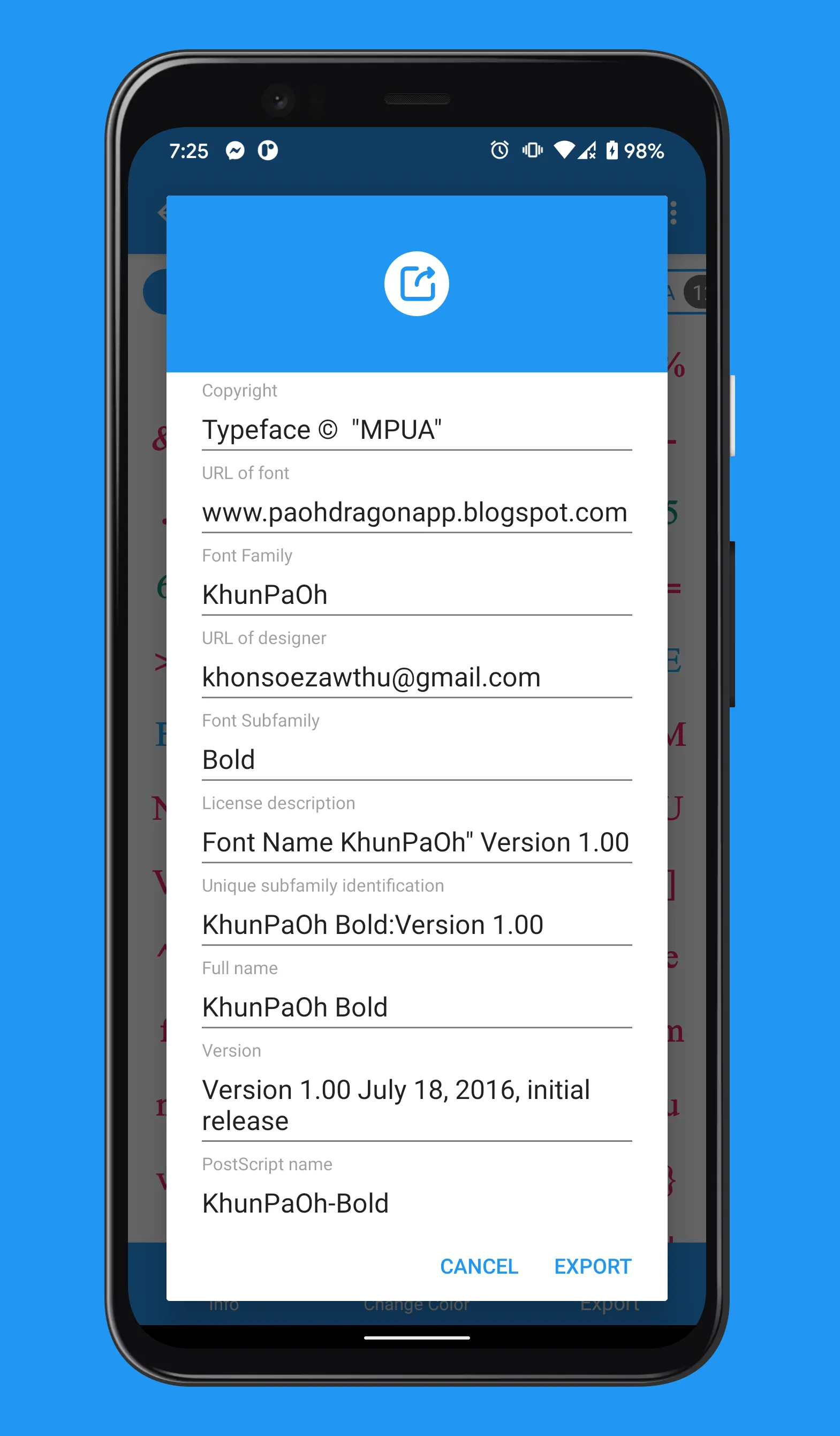 zFont Tool - Android Font Tool | Indus Appstore | Screenshot