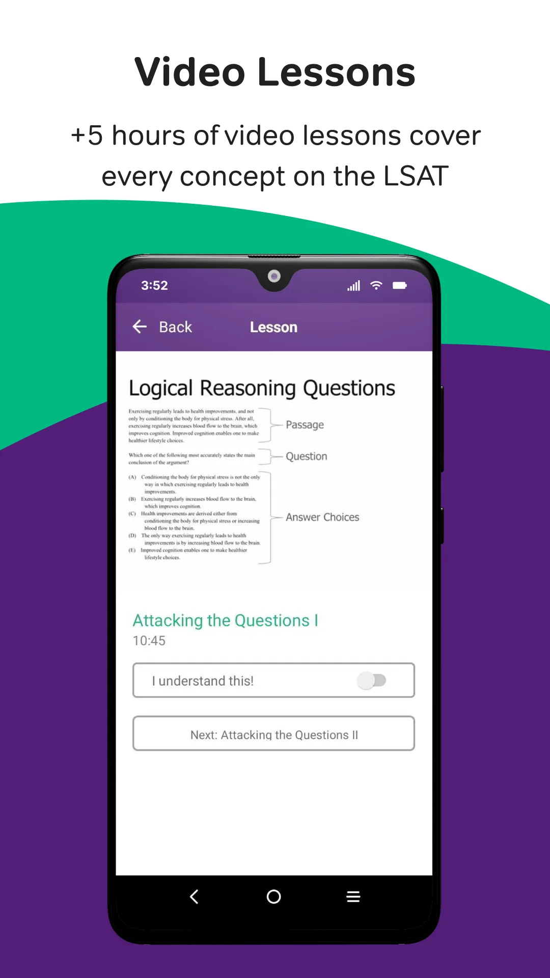 LSAT Prep & Practice - Magoosh | Indus Appstore | Screenshot