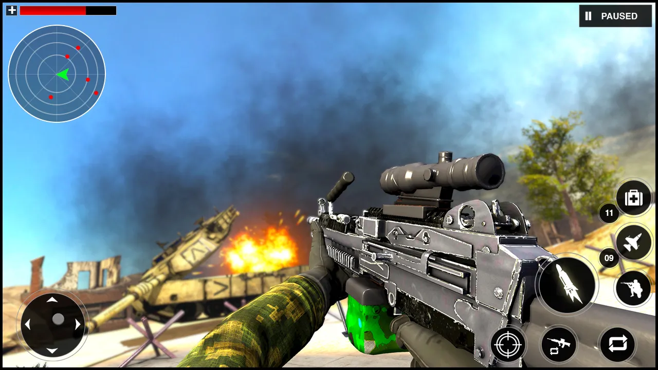 Gunner World War: WW2 Gun Game | Indus Appstore | Screenshot