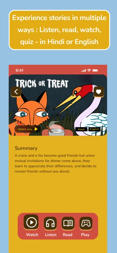 Folk Log: Bedtime Stories | Indus Appstore | Screenshot