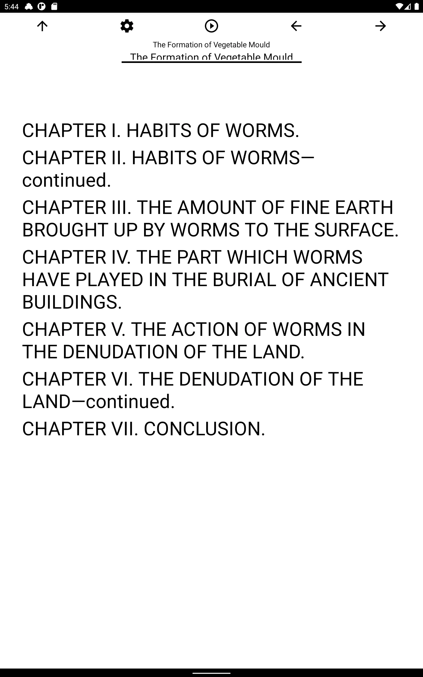 Book, The Formation of Vegetab | Indus Appstore | Screenshot