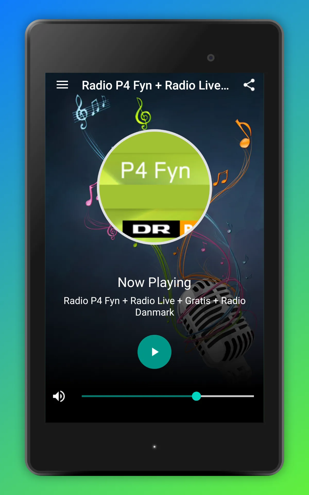 DR Radio P4 Fyn App DK Online | Indus Appstore | Screenshot