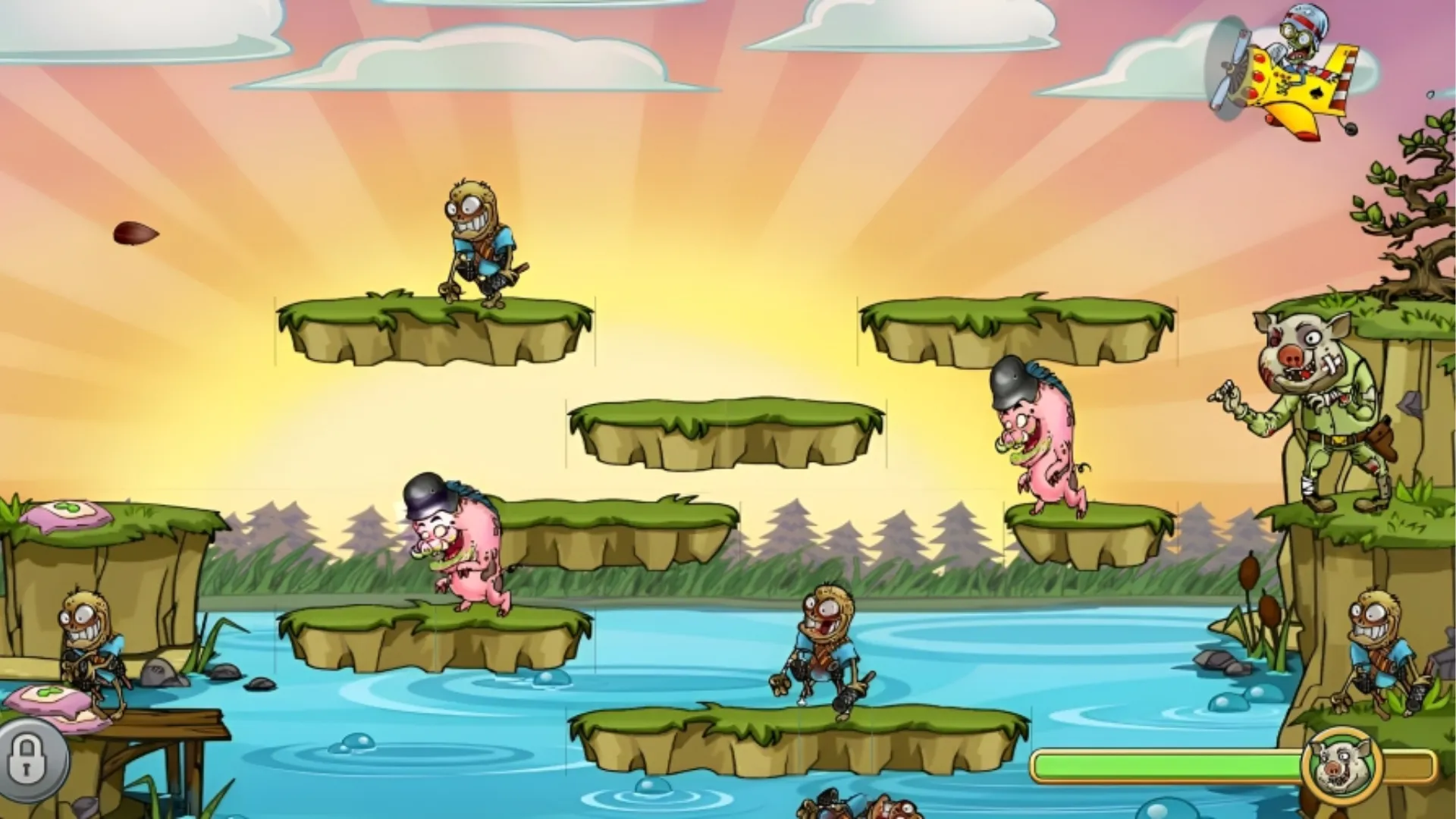 Super Plants: Zombie Defense | Indus Appstore | Screenshot