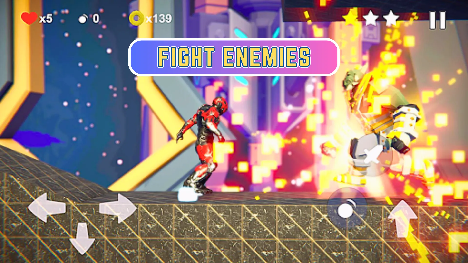 Iron space robot superhero | Indus Appstore | Screenshot