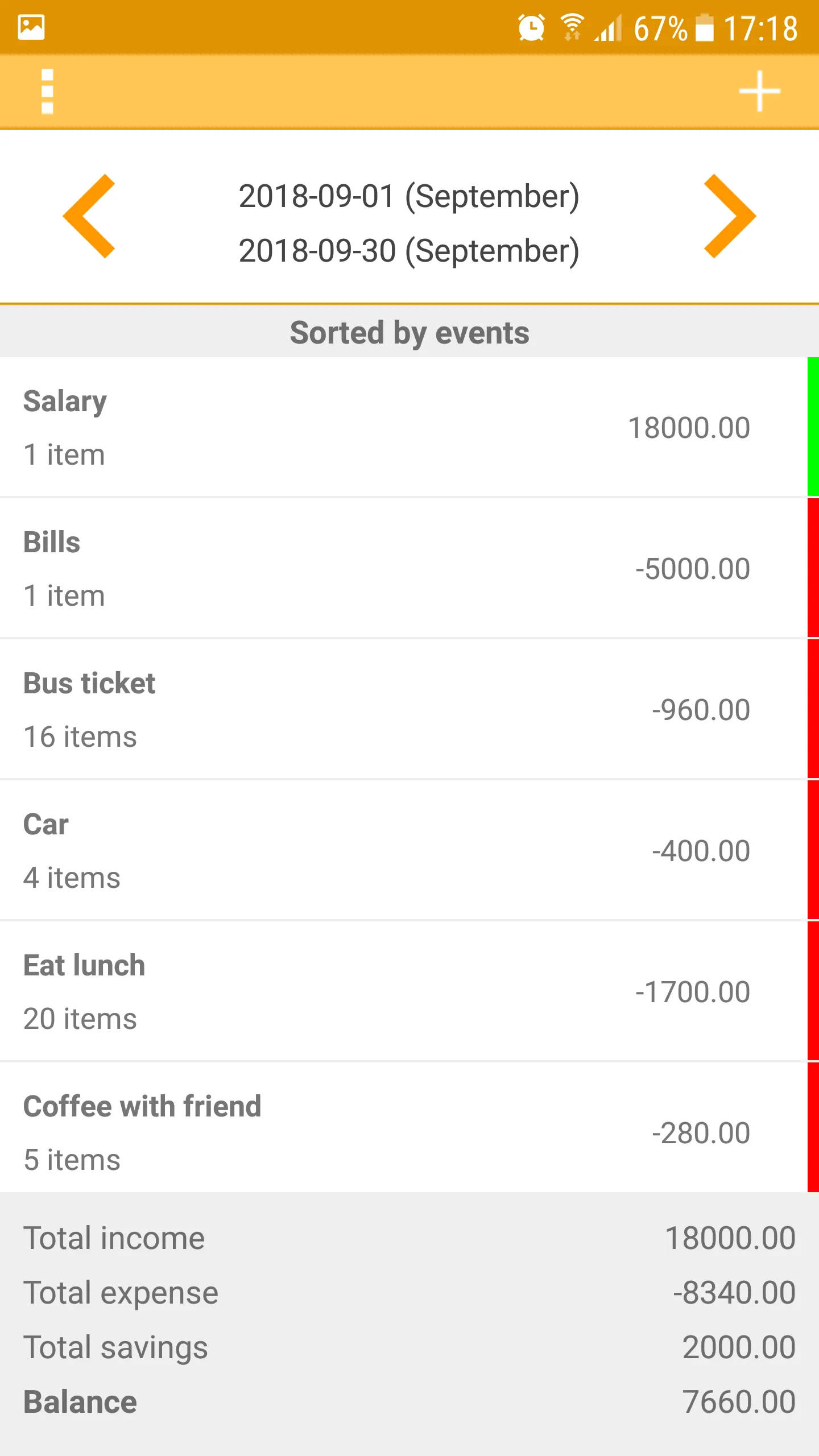 Simple Budget | Indus Appstore | Screenshot