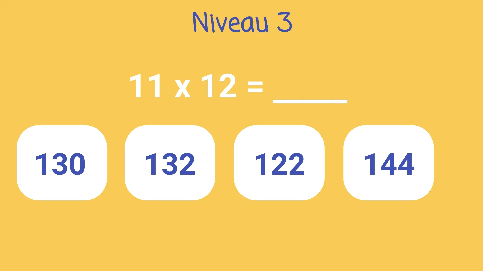 Table de multiplication: Défi | Indus Appstore | Screenshot