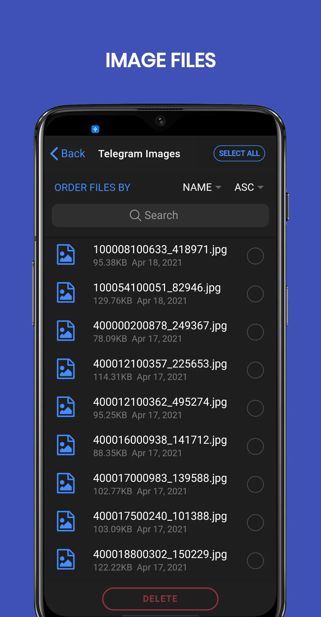 Cleaner For Telegram - File Ma | Indus Appstore | Screenshot